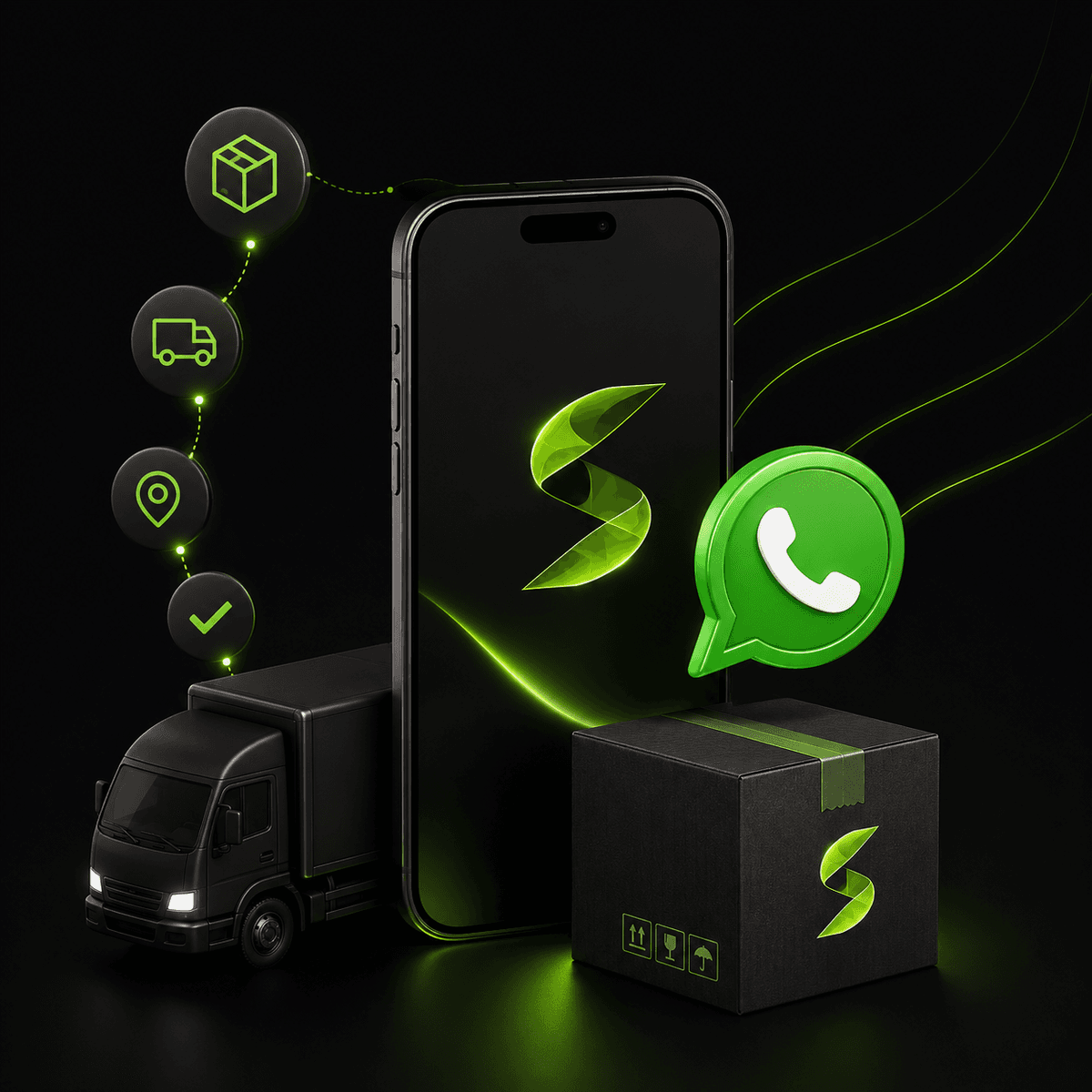 Rastreamento de pedidos via WhatsApp